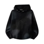 Thug Club – TC Sprayed Terry Hoodie in Black