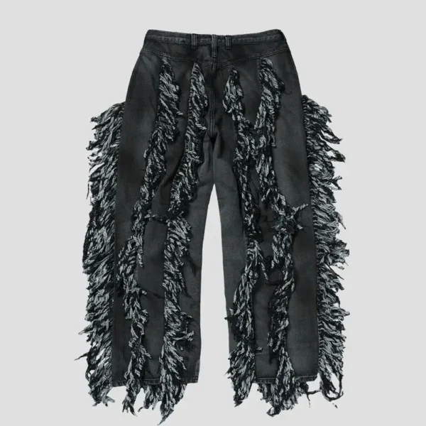 Thug Club Angel Black Denim Pant Back
