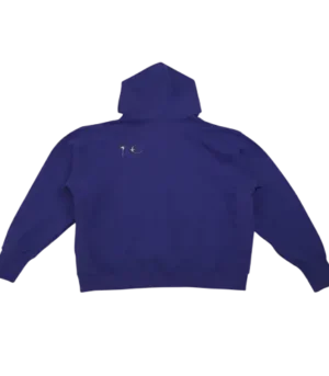 Thug Club Armor Purple Hoodie Back