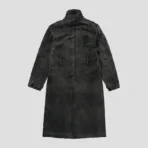 Thug Club Bio Soldier Denim Trench Coat Back