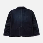 Thug Club Blue Denim Blazer Back