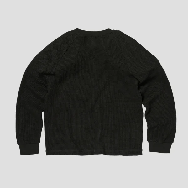 Thug Club Bulk Shoulder Waffle Long Sleeve Shirt Back