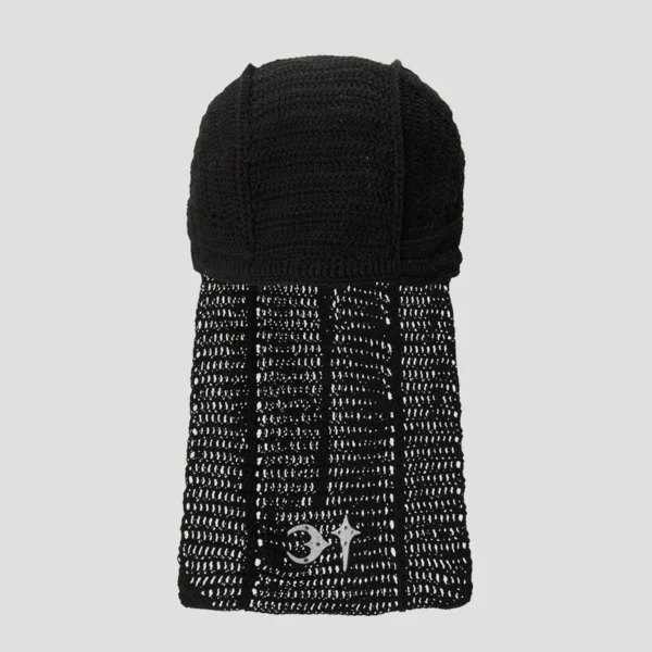 Thug Club Destroyed Crochet Tail Hat Back