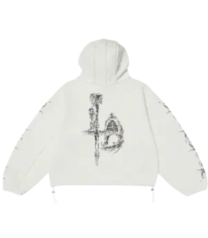 Thug Club Dragon Stud Hoodie Back