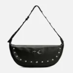 Front view of Thug Club Goat Skin Dragon Messenger Bag