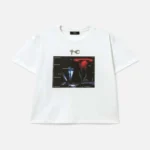 Front view of Thug Club Lightning Hierarchy T-Shirt