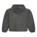Thug Club Rock Grey Hoodie Back
