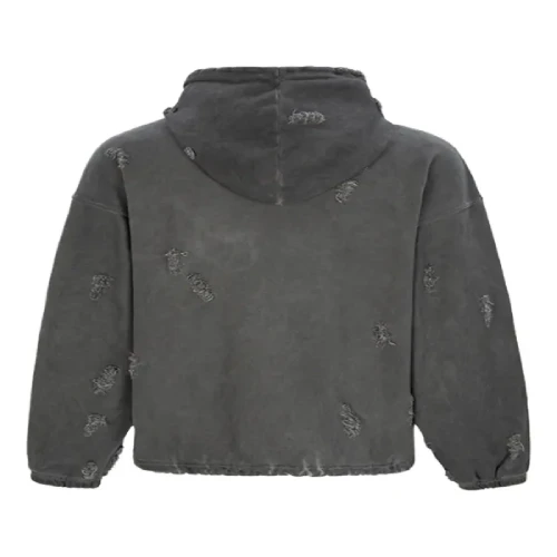 Thug Club Rock Grey Hoodie Back