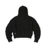 Thug Club TC Destroyed Knit Zip-Up Hoodie Back