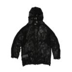 Thug Club TC Line Mesh Knit Hoodie (Black)