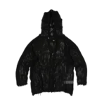 Thug Club TC Line Mesh Knit Hoodie (Black)