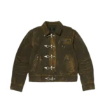 Front view of Thug Club TC Two Tone Washed Jacket