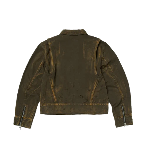 Thug Club TC Two Tone Washed Jacket Back