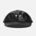 Front view of Thug Club Vintage Crocodile Cap with textured finish