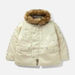 Front view of Thug Club X Alpha Industries N-3B Parka Jacket